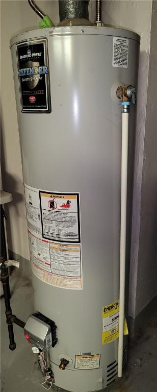 114 Country Club Dr, Elmira, NY 14905 - utility room with water heater