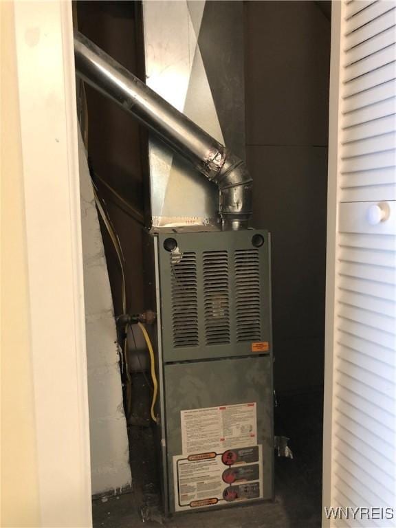 202 Thompson St, Buffalo, NY 14207 - utility room featuring heating unit