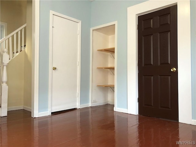 202 Thompson St, Buffalo, NY 14207 - unfurnished bedroom with baseboards and wood finished floors