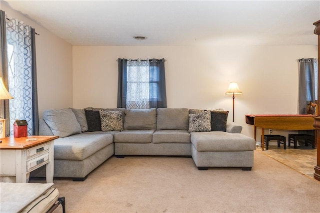 31 Briarcliff Dr, Horseheads, NY 14845 - living area with light colored carpet and visible vents