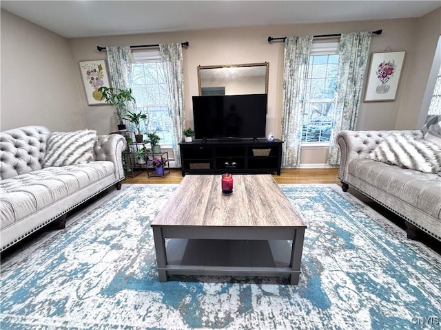 14 Barley Mow Run, New Hartford, NY 13413 - living room with wood finished floors