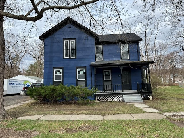 200 Henry St, Montour, NY 14865 - view of front of house with covered porch
