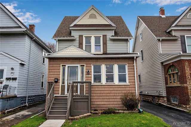 2831 S Park Ave, Lackawanna, NY 14218 - view of front of home featuring a shingled roof