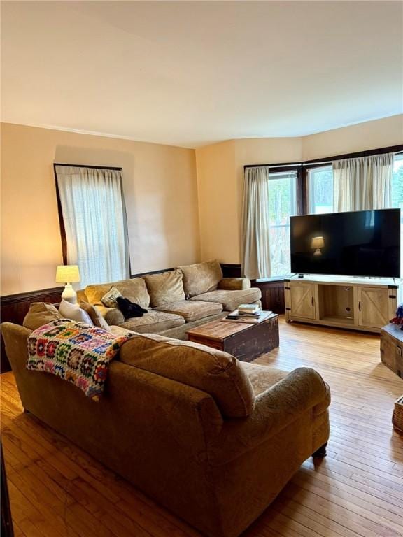 35 Sand St, Afton, NY 13730 - living area featuring light wood-style floors
