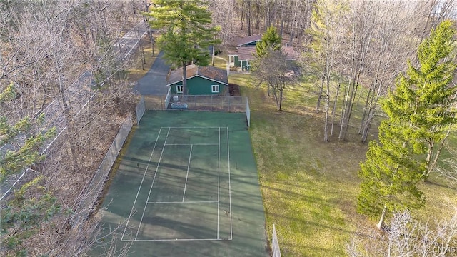 3158 W Lake Rd, Cazenovia, NY 13035 - drone / aerial view with a view of trees