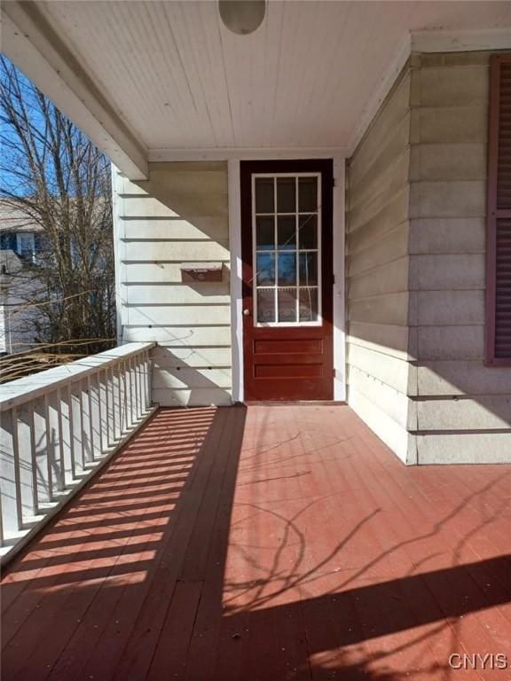 482 Roe Ave, Elmira-City, NY 14901 - view of deck