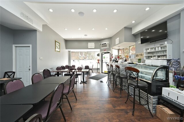 894 Tonawanda St, Buffalo, NY 14207 - dining space with recessed lighting and wood finished floors