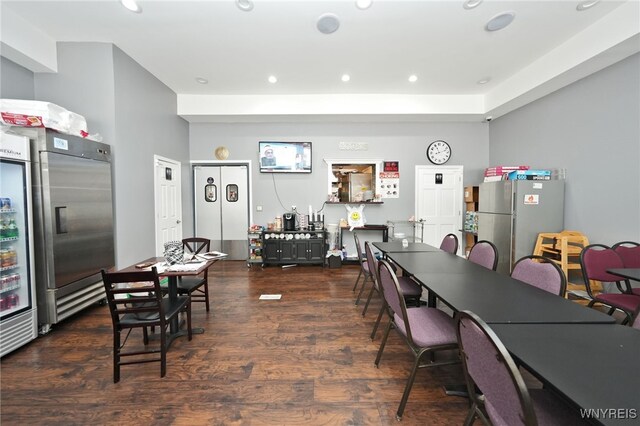 894 Tonawanda St, Buffalo, NY 14207 - dining area with recessed lighting and wood finished floors