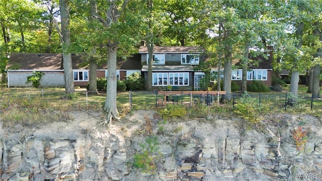 6634 Lake Shore Rd, Evans, NY 14047 - rear view of property
