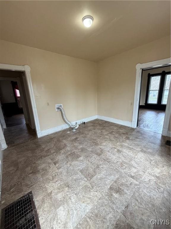 620 Court St, Syracuse, NY 13208 - spare room featuring baseboards