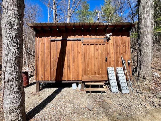 115 Forest Hills Dr, Elmira, NY 14905 - view of outdoor structure with an outbuilding