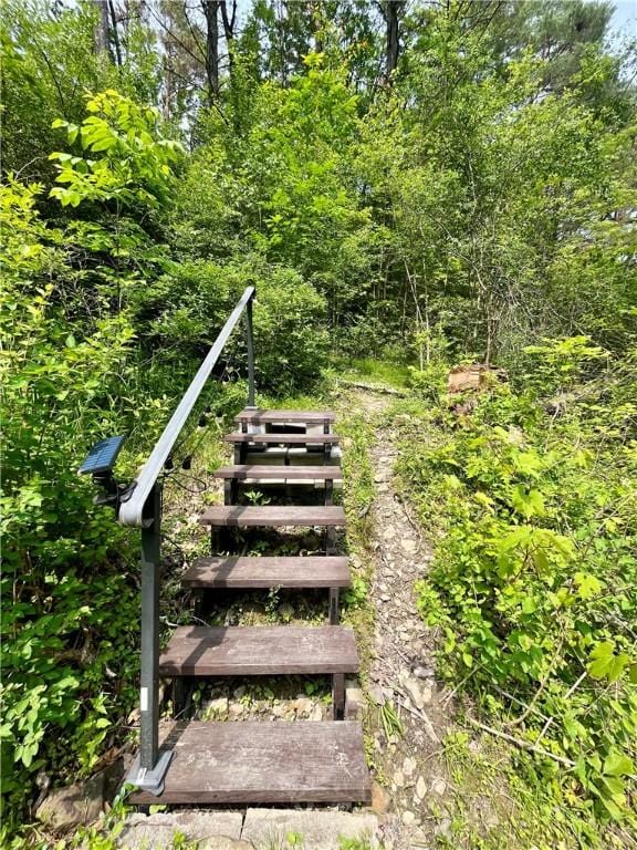 115 Forest Hills Dr, Elmira, NY 14905 - view of staircase