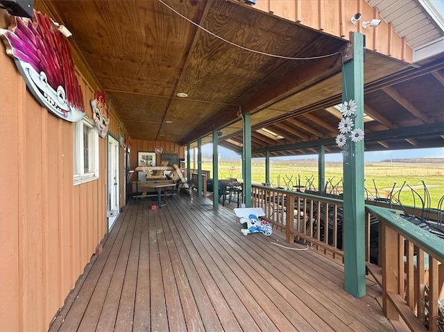 view of deck