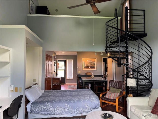 13 Wildflower, Ellicottville, NY 14731 - bedroom featuring a high ceiling