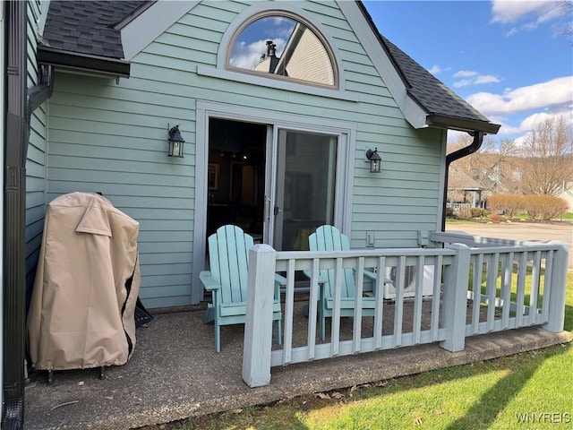 13 Wildflower, Ellicottville, NY 14731 - back of property with roof with shingles