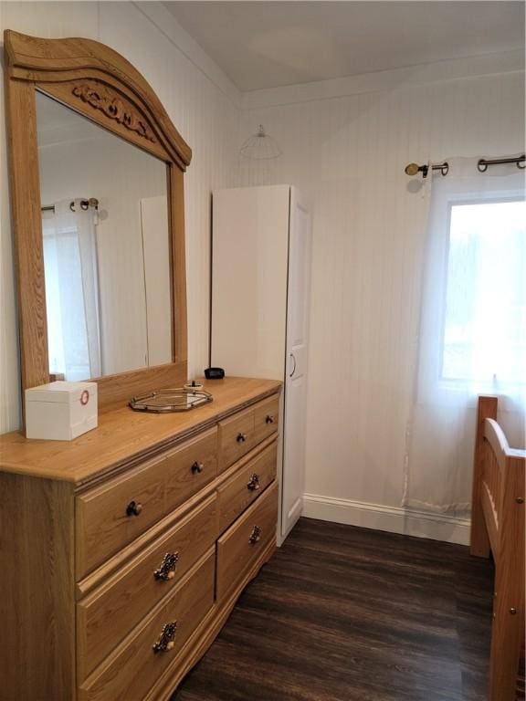 204 Ives Settlement Rd, Guilford, NY 13780 - bedroom featuring dark wood-style floors and baseboards