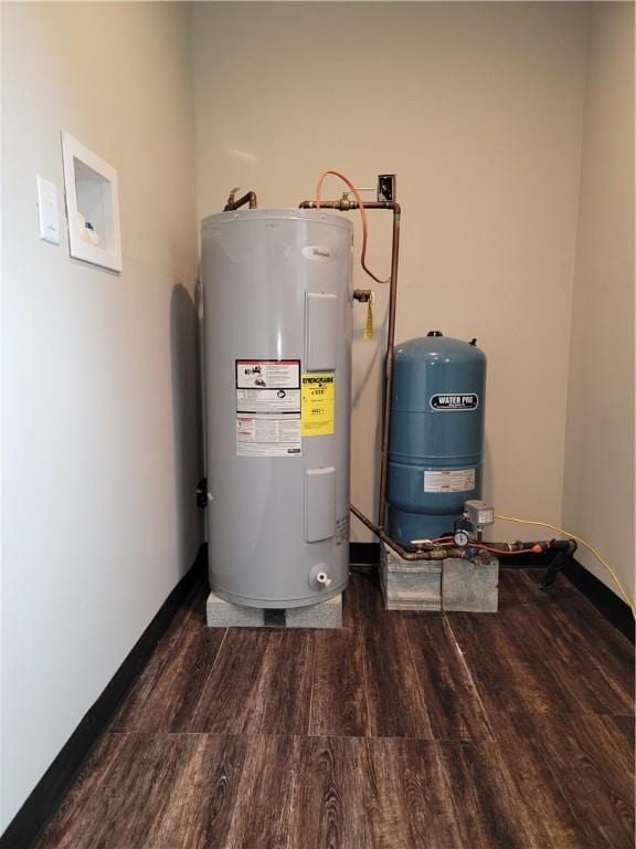 204 Ives Settlement Rd, Guilford, NY 13780 - utility room with electric water heater