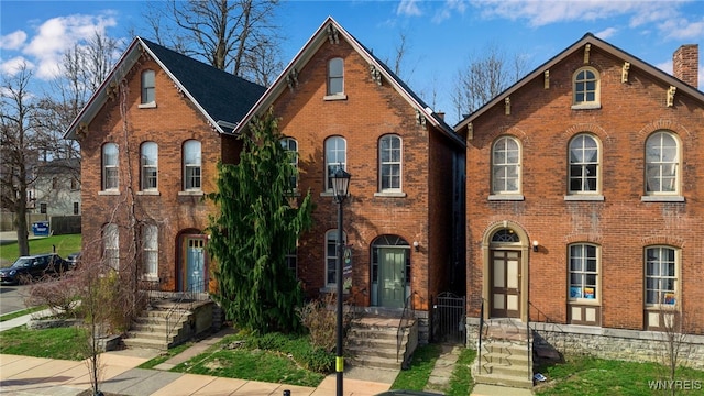 153 Allen St, Buffalo, NY 14201 - view of front of property featuring brick siding