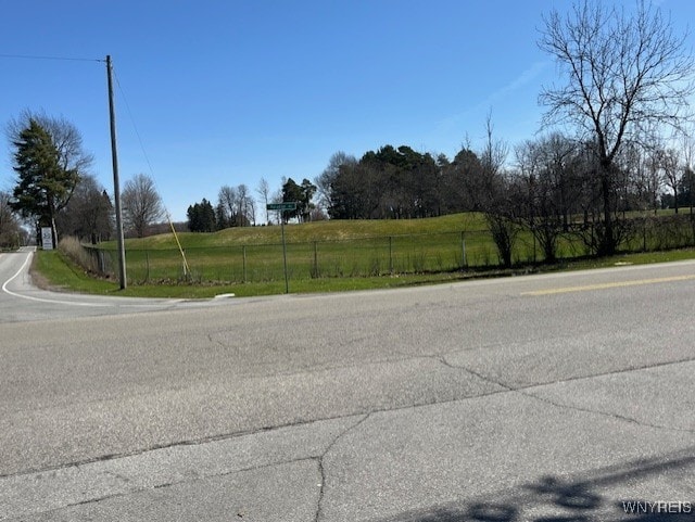 view of road