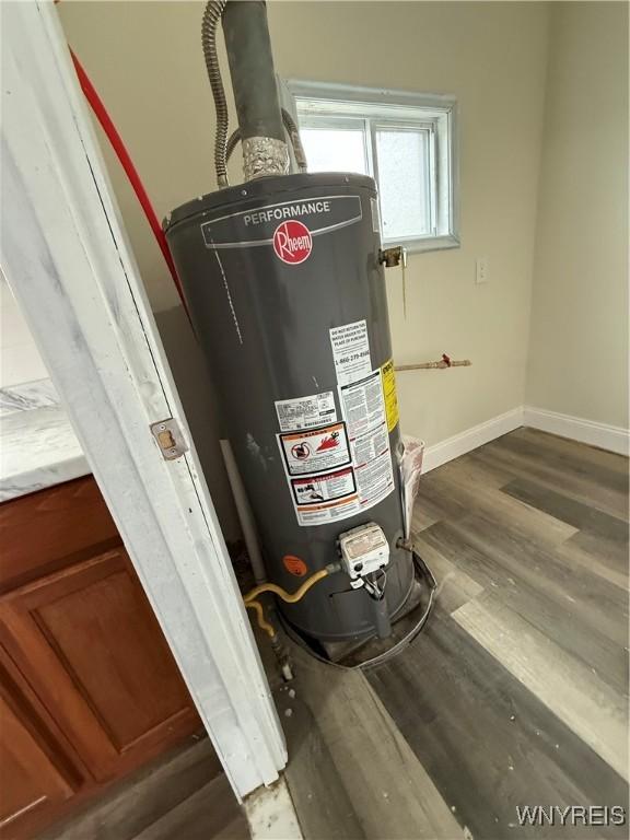 72 Person St, Buffalo, NY 14212 - utility room featuring gas water heater