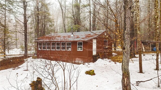 172 Green St, Ephratah, NY 13452 - view of snow covered structure