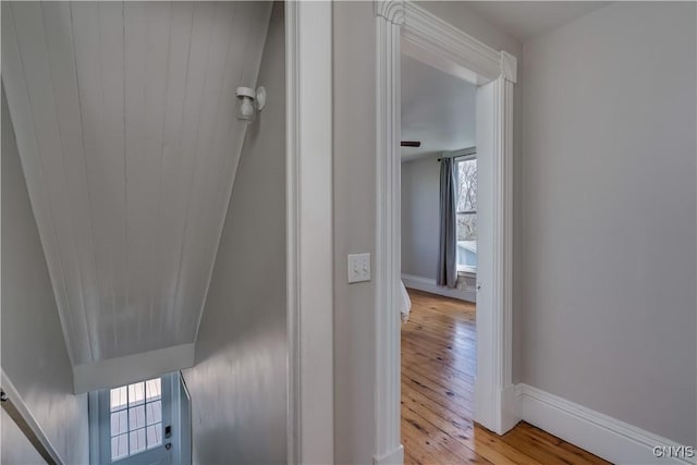11853 State Route 12e, Lyme, NY 13622 - interior space featuring baseboards and light wood finished floors