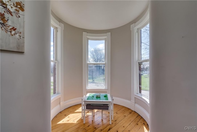 11853 State Route 12e, Lyme, NY 13622 - dining area featuring light wood-style flooring and baseboards