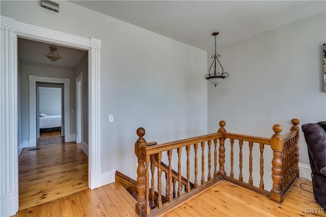 11853 State Route 12e, Lyme, NY 13622 - stairway featuring wood-type flooring and baseboards