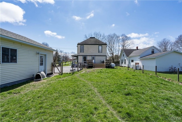 11853 State Route 12e, Lyme, NY 13622 - view of yard featuring fence