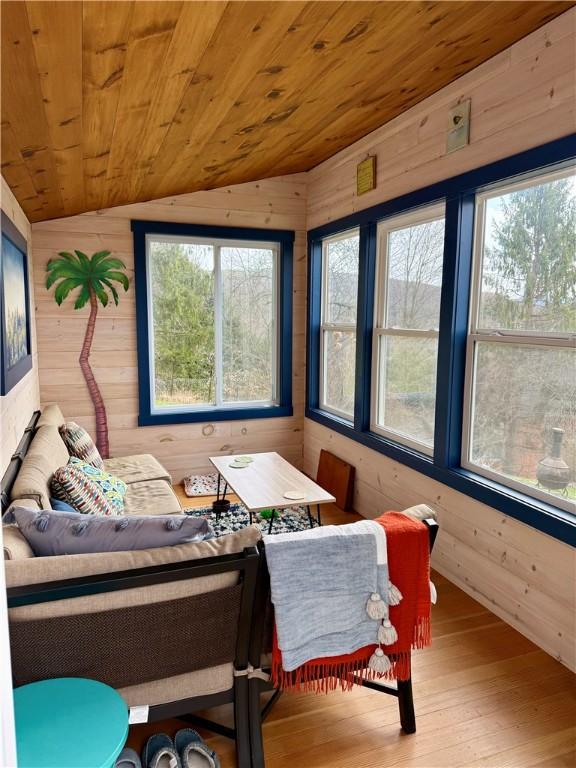 11 Cedar St, Oneonta-City, NY 13820 - sunroom featuring a wealth of natural light