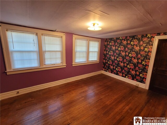 85 Dearborn St, Jamestown, NY 14701 - unfurnished room featuring wood-type flooring and baseboards