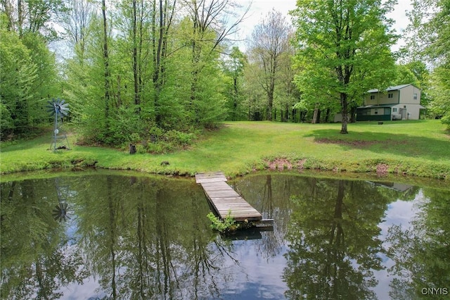 50 Apache Springs Rd, Boylston, NY 13083 - dock with a yard and a water view