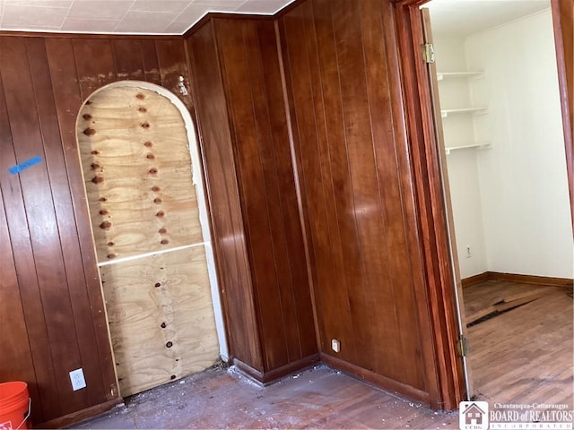 51 Leming St, Dunkirk-City, NY 14048 - interior details with wooden walls