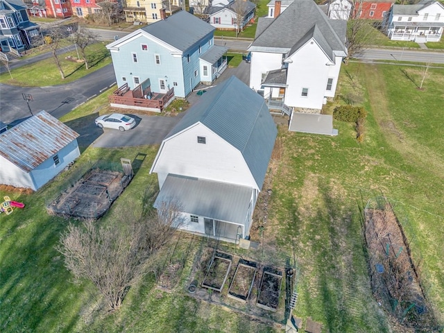 birds eye view of property featuring a residential view