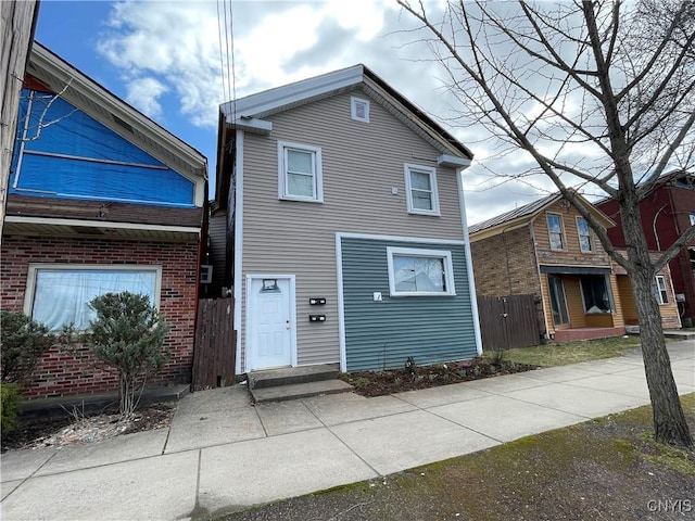 422 N James St, Rome-Inside, NY 13440 - traditional-style house featuring fence