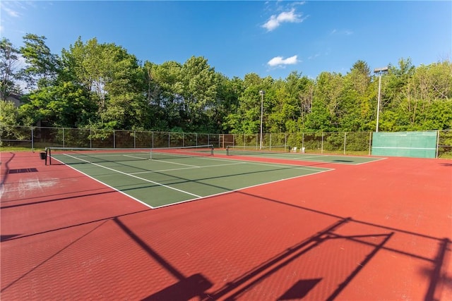 5572 Lakewood Trl, South Bristol, NY 14424 - view of sport court with community basketball court and fence