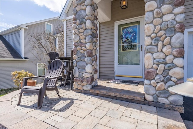 5572 Lakewood Trl, South Bristol, NY 14424 - property entrance with a patio