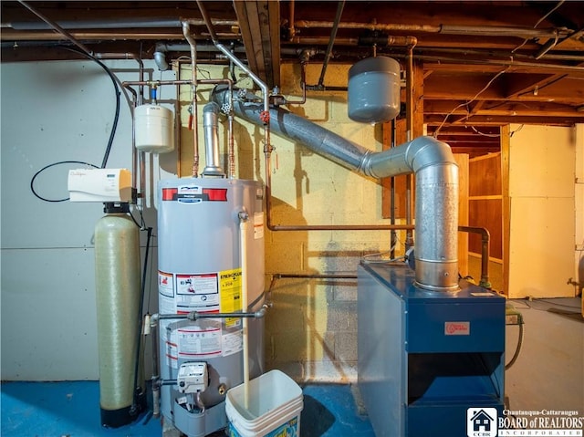 utilities with gas water heater