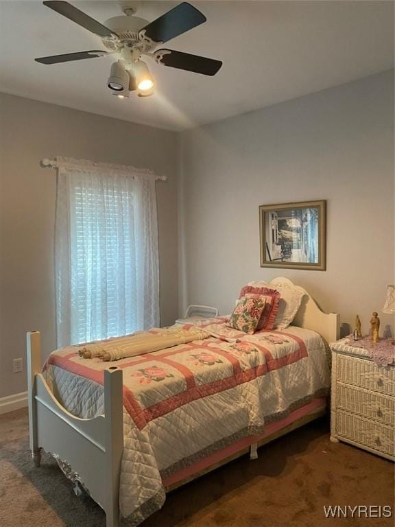 253 Glenvale Rd, Porter, NY 14174 - carpeted bedroom with ceiling fan