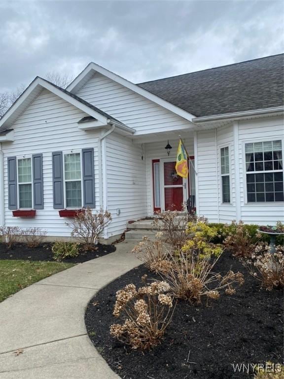 253 Glenvale Rd, Porter, NY 14174 - ranch-style house featuring roof with shingles