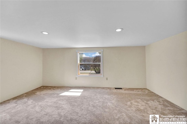 9056 Gross Rd, Cuba, NY 14727 - carpeted spare room with recessed lighting