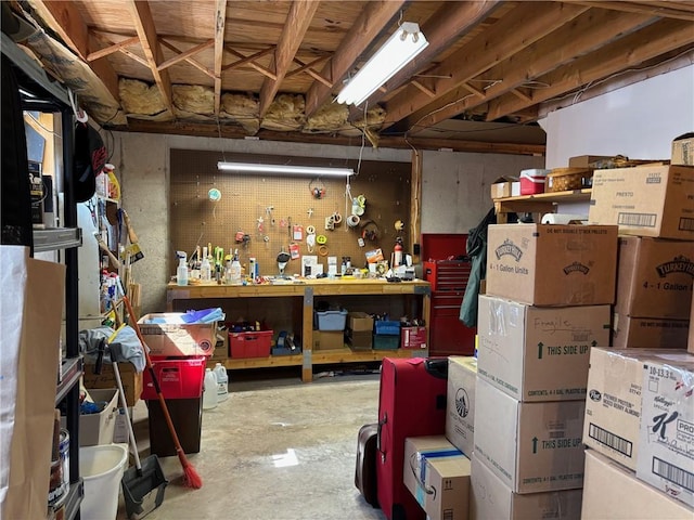 view of storage