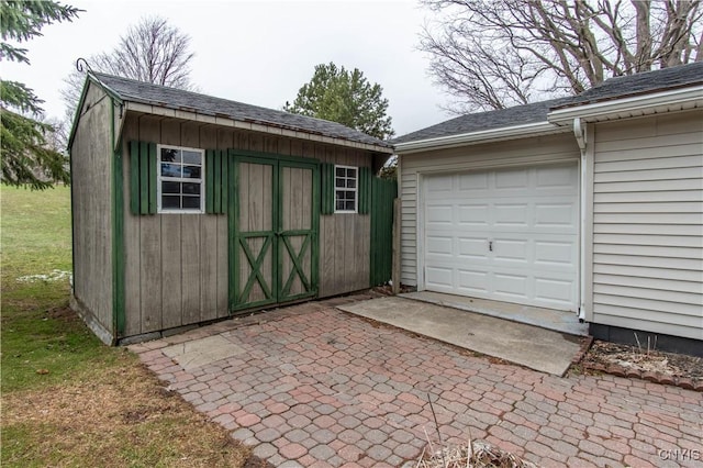 exterior space with driveway