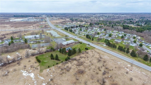bird's eye view featuring a residential view