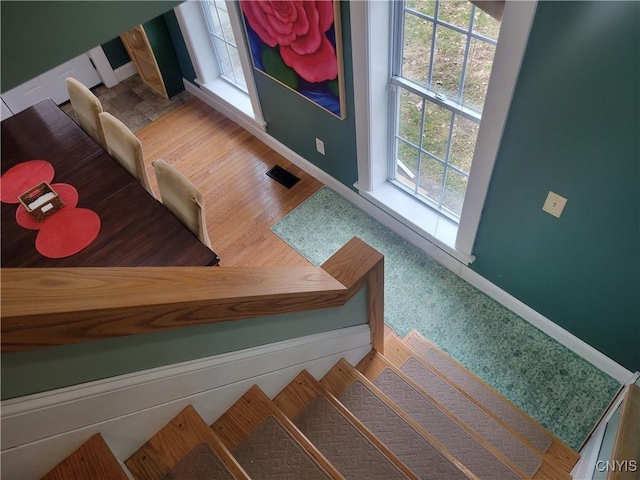 165 Howe St, Le Ray, NY 13612 - stairs with baseboards