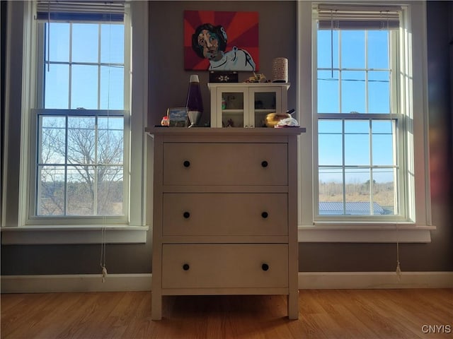 165 Howe St, Le Ray, NY 13612 - detailed view of baseboards and wood finished floors