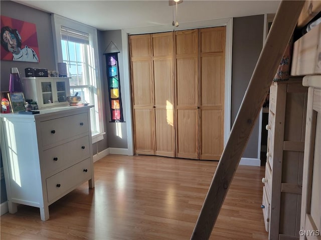 165 Howe St, Le Ray, NY 13612 - bedroom with light wood-type flooring and baseboards
