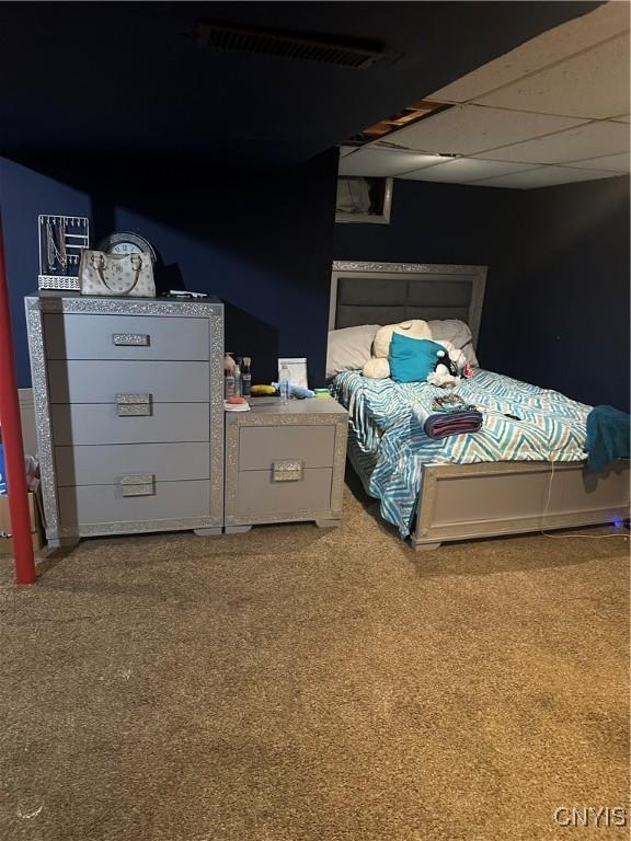 918 Midland Ave, Syracuse, NY 13205 - carpeted bedroom featuring visible vents