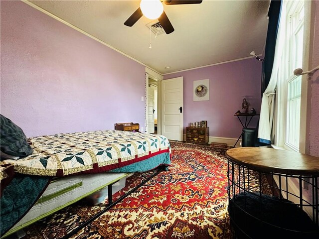 930 W 1st St, Elmira, NY 14905 - bedroom featuring ornamental molding, carpet flooring, and baseboards