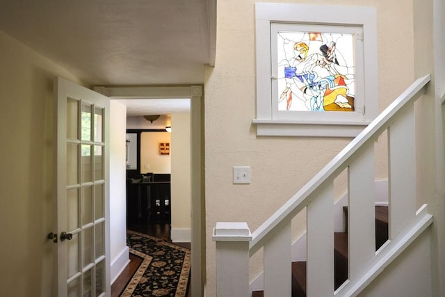 16441 W Lake Rd, Pulteney, NY 14418 - hallway featuring a textured wall